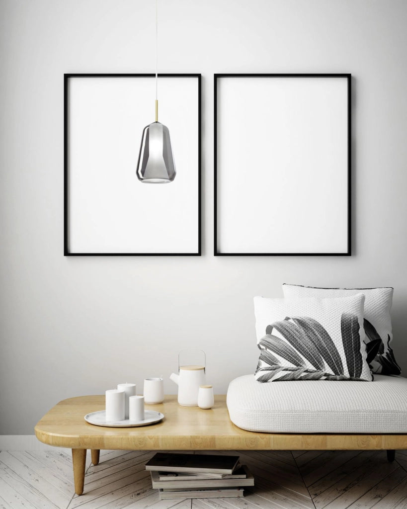 X-RAY LAMPADARIO A SOSPENSIONE 1 LUCE VETRO BOROSILICATO GRIGIO FUME' D.14CM ATTACCO G9  ROSONE ORO SPAZZOLATO