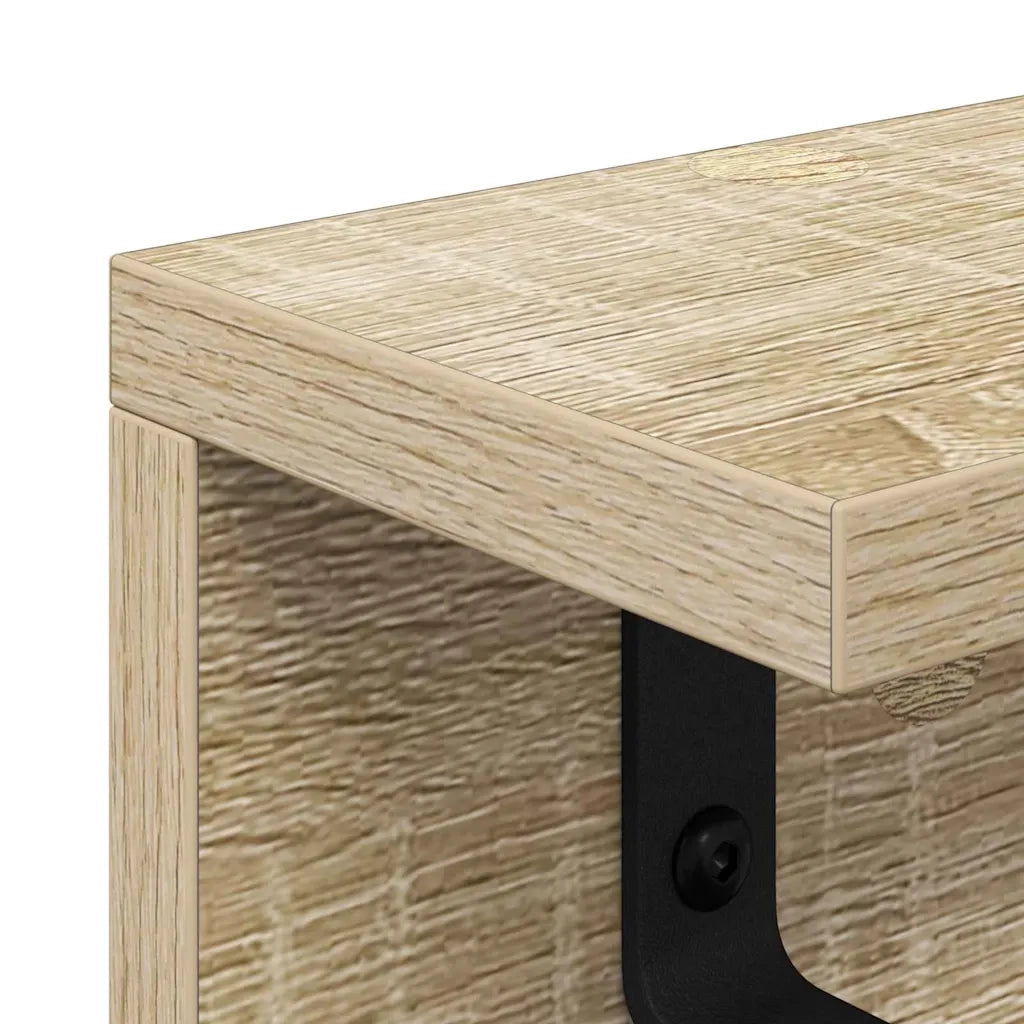 Appendiabiti a muro Rovere Sonoma 40 x 10,5 x 10,5 cm CFW8577552