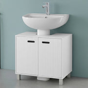 Mobile sottolavabo 60 cm bianco con 2 ante Fast