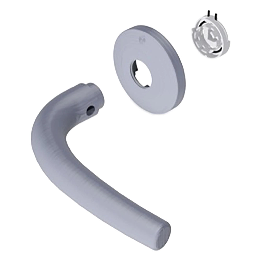 MANIGLIA PORTA BLINDATA 'TIZIANA' ottone lucido  - SECUREMME