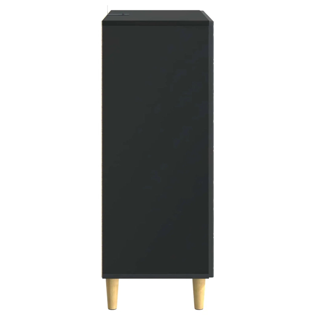 Credenza Nero 66 x 34,5 x 90 cm Legno ingegnerizzato 895046
