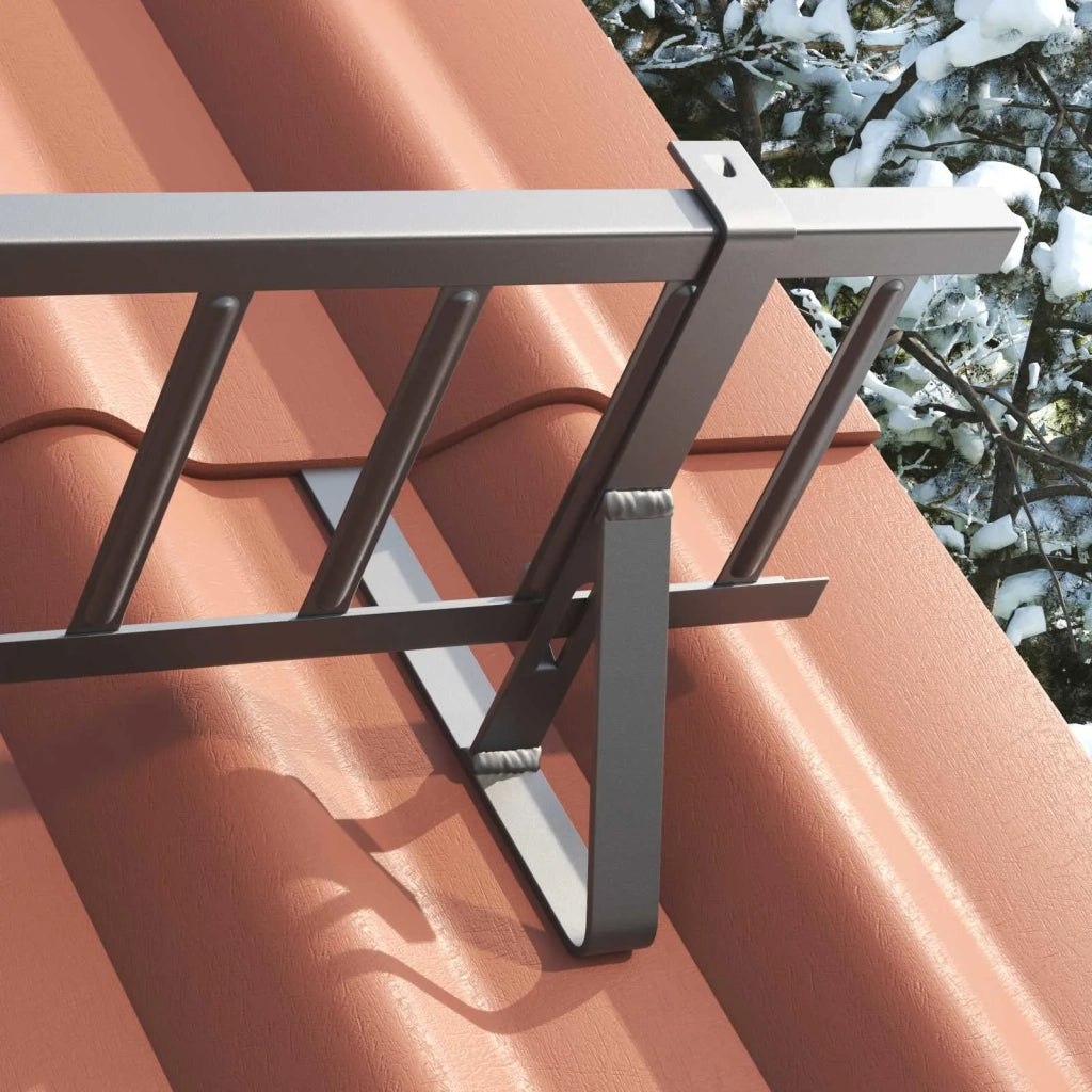 Supporto per guardia della neve Antracite 29,5 x 3 x 34,5 cm CFW8508708