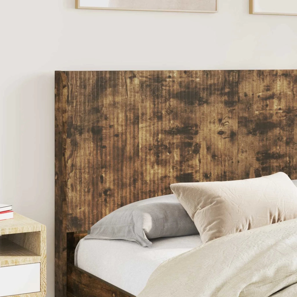 Testiera | Testata Letto Rovere Fumo Legno ingegnerizzato