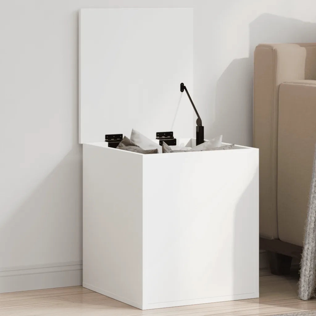Contenitore Portaoggetti Bianco 40x42x46 cm Legno Multistrato CFW8225132