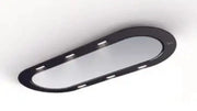Cappa a soffitto da incasso UNIKA cm 120x50 - Bianca e Nera - 800 m3/h