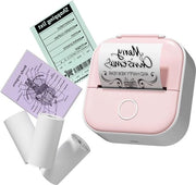 Stampante per Etichette - T02 Rosa - 3 Roll