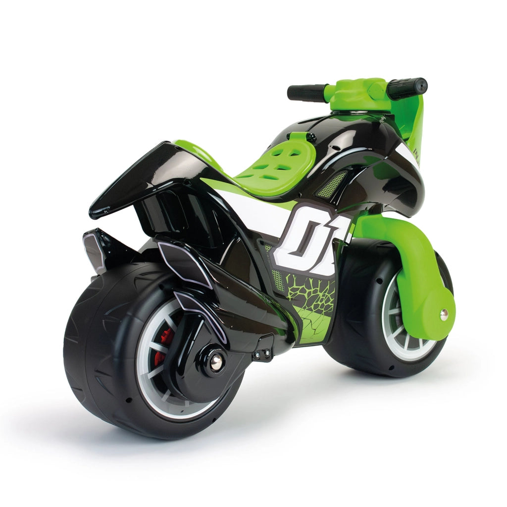 Moto Cavalcabile per Bambini Spline Senza Pedali Verde