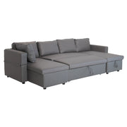SCOTTDivano letto panoramico 4 posti grigio