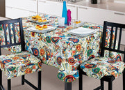 Set Cuscini Coprisedia Imbottiti Sfoderabili Modello Picture Made In Italy - Morbidone 4Pz - Blu