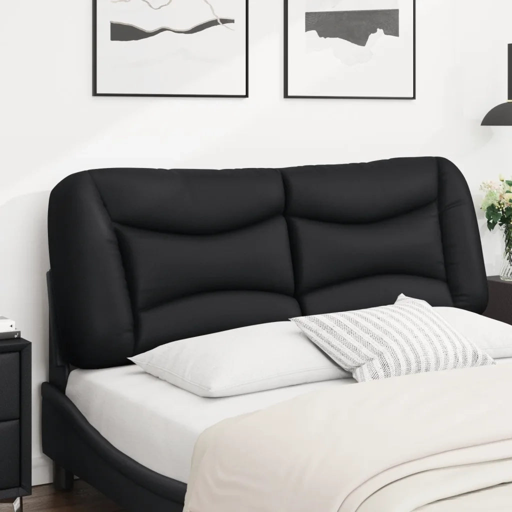 Cuscino testiera Nero 135 cm in Similpelle 374641