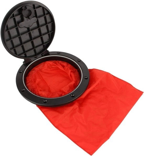 Cappotto impermeabile per kayak - Tas di stivaggio - Nero - Tas di stivaggio - Resistentente ai raggi UV - Adatto per kayak e barche - Piattaforma - Blu marino