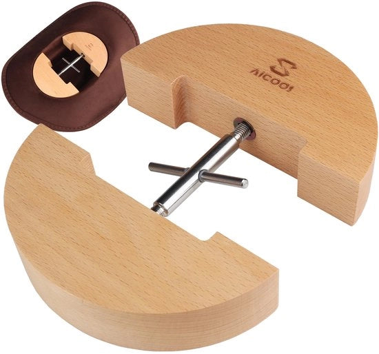 Hoedstretcher in legno di betulla duraturo europeo - per auto con portellone - per auto universale - per cani - Ideale per cappelli da cowboy - Alta qualità e resistente all'usura - Hoedstretcher per auto con portellone