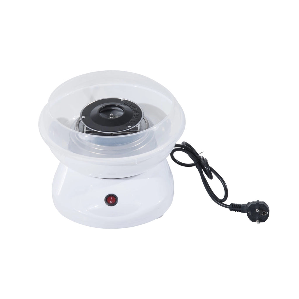 Macchina per Zucchero Filato ¨C Xylo ¨C 450W-550W Acciaio Inox Alluminio 27x26x18cm Bianco