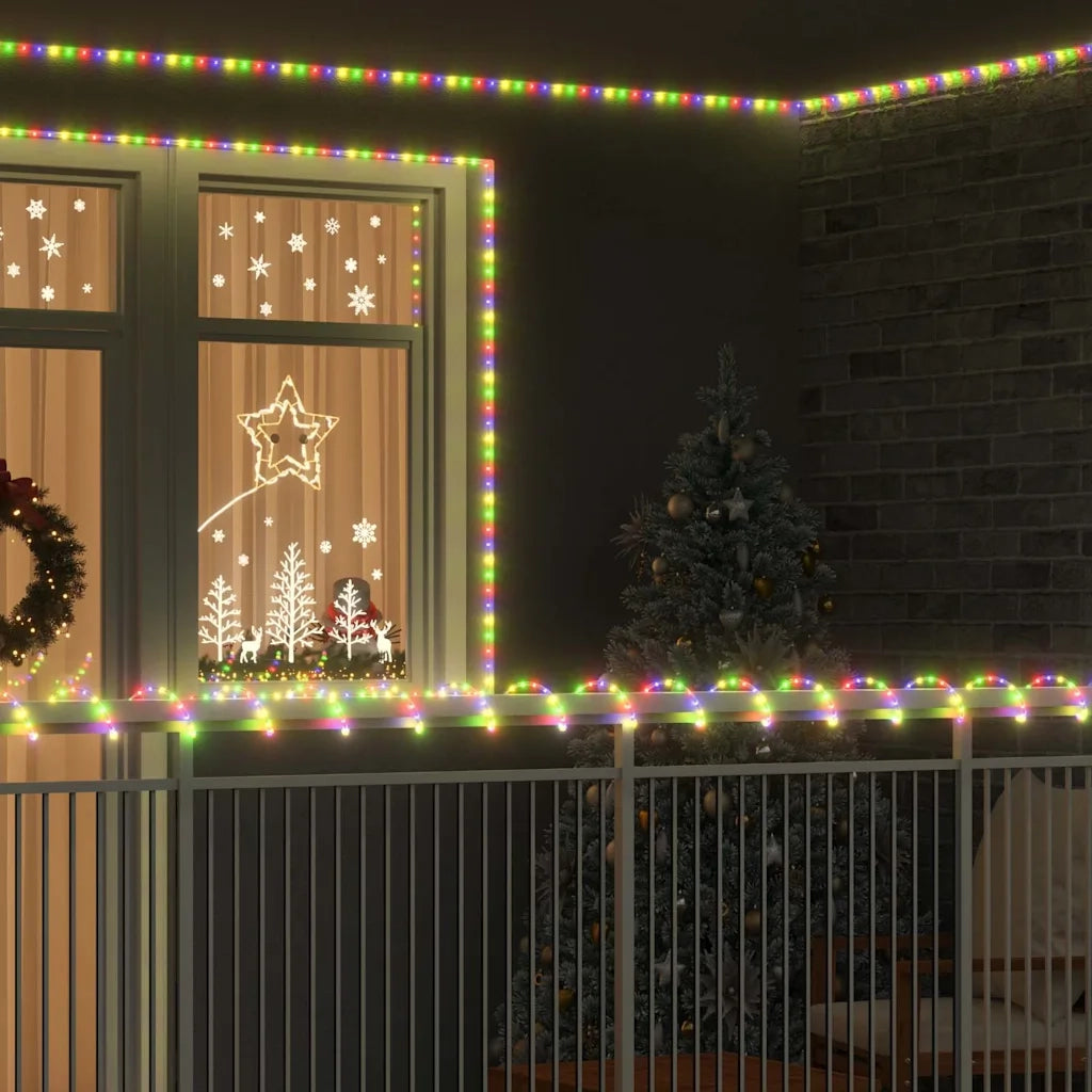 Luce a corda con 2400 LED Multicolore 100 m PVC