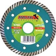DISCO DIAMANTATO 'GRES' MOLITAL Ø 230 mm - MOLITAL