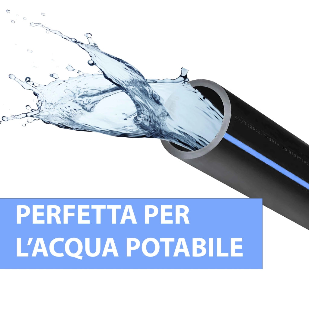 TUBO IRRIGAZIONE PN 10 ALTA DENSITA' 50 METRI/DN 20