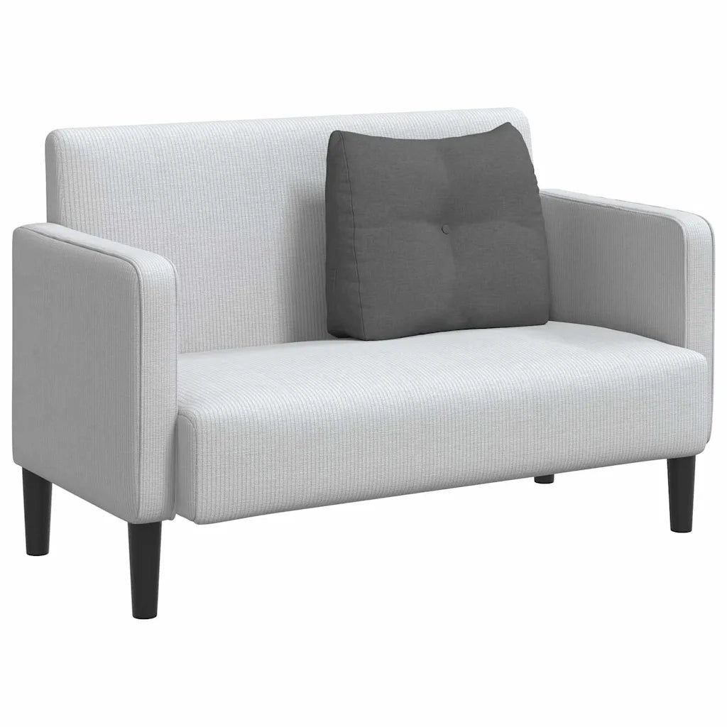Cuscino per Schiena Grigio scuro 60 x 24 x 50 cm Tessuto 42014384