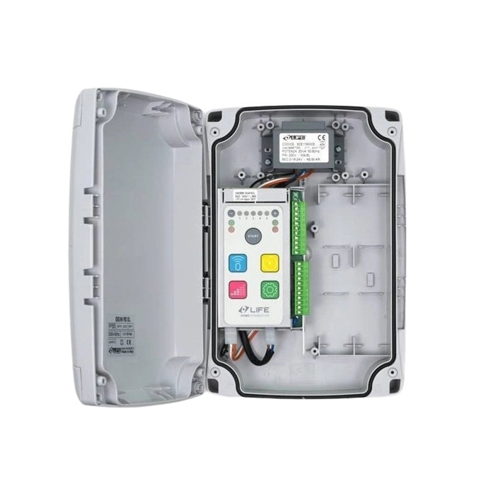 BOX IP55 E CENTRALE PER VIS 230V CON ENCODER LIFE GEVISR DL 1AB0250002 ORIGINALE