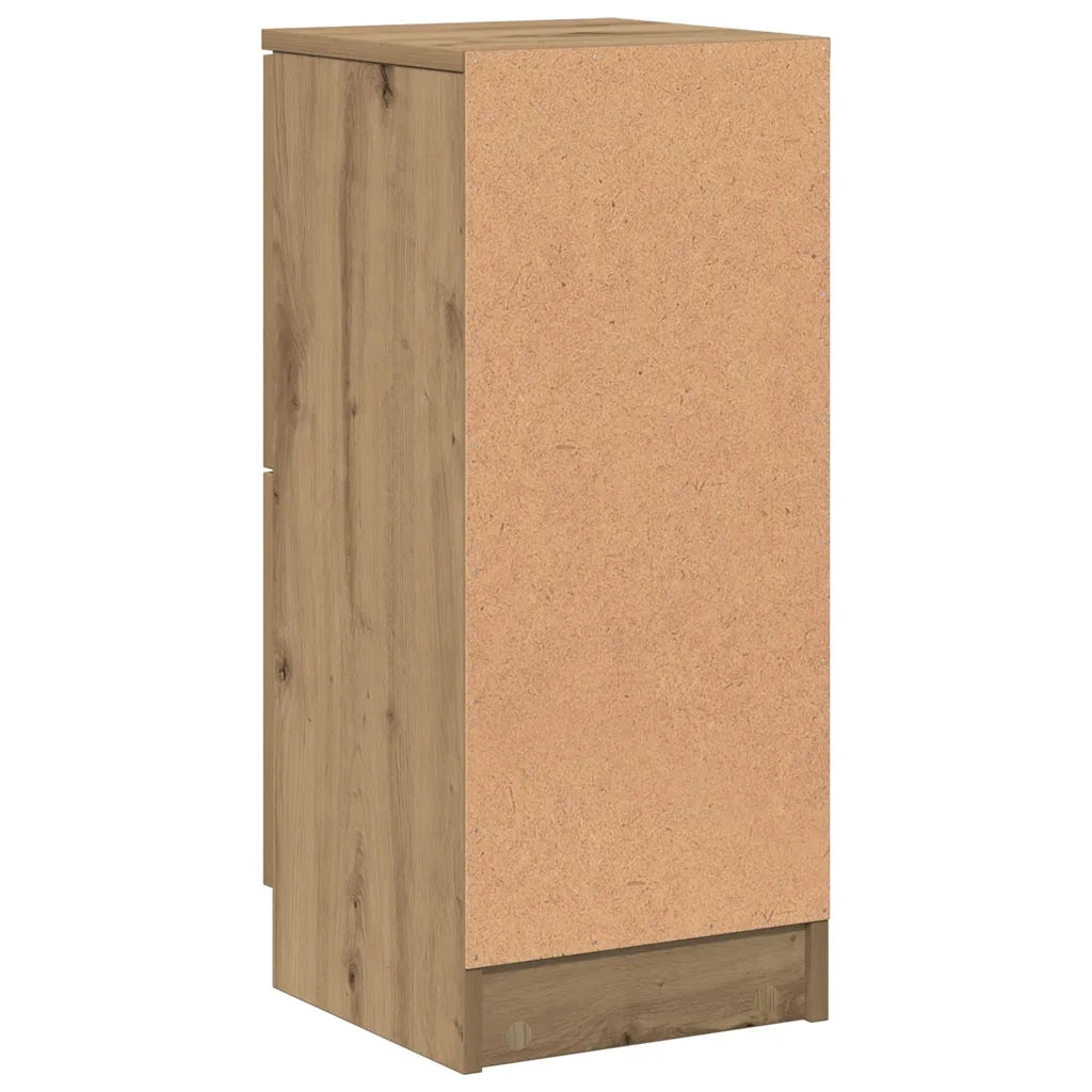 Credenza-Buffet-Armadio da cucina Rovere Artigianale 30x30x70 cm in Legno Multistrato 702371