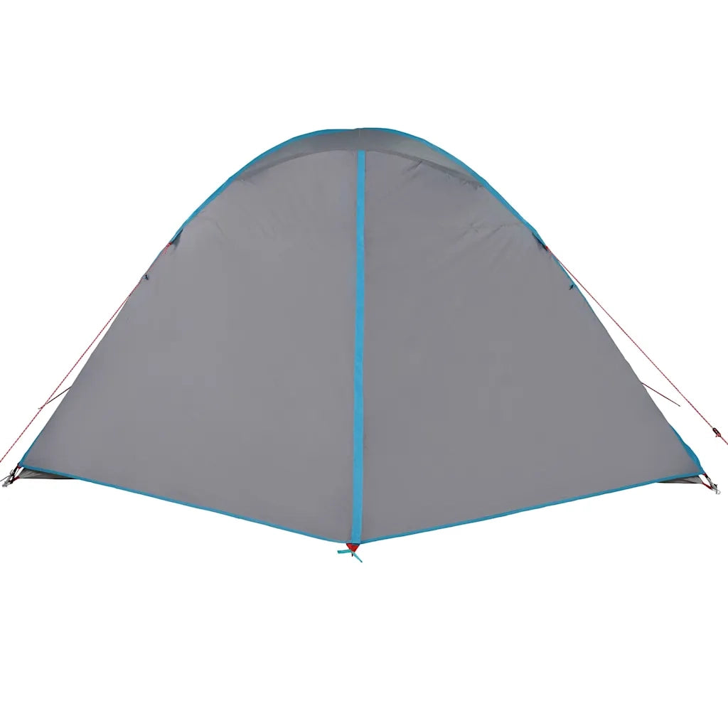 Tenda da Campeggio a Cupola per 6 Persone-Tenda per Escursionismo Blu Impermeabile