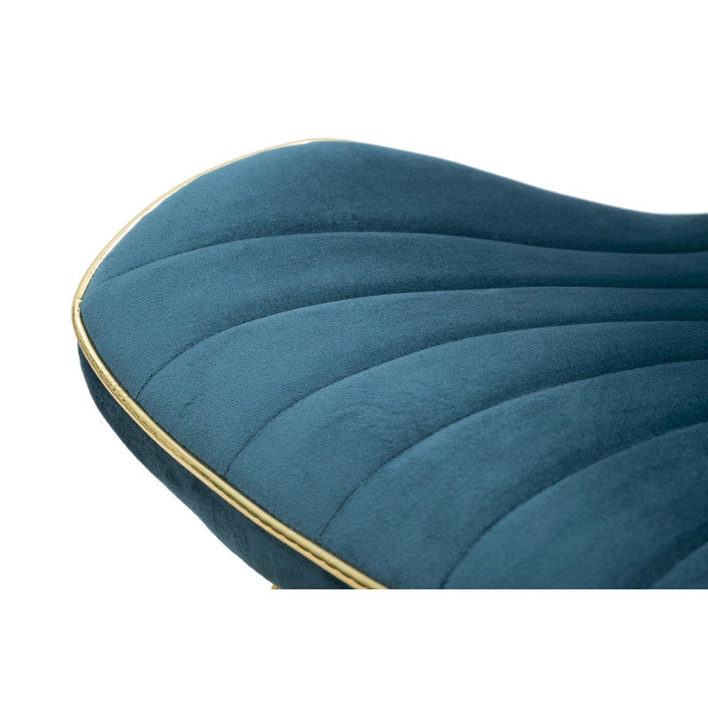 Sedia Paris Space Ottanio /gold Set 2 Pz cm 46x58x77