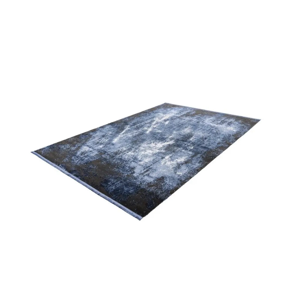 Tappeto 170x120cm, design E409E colore blu - Comfort ed eleganza per il tuo interno