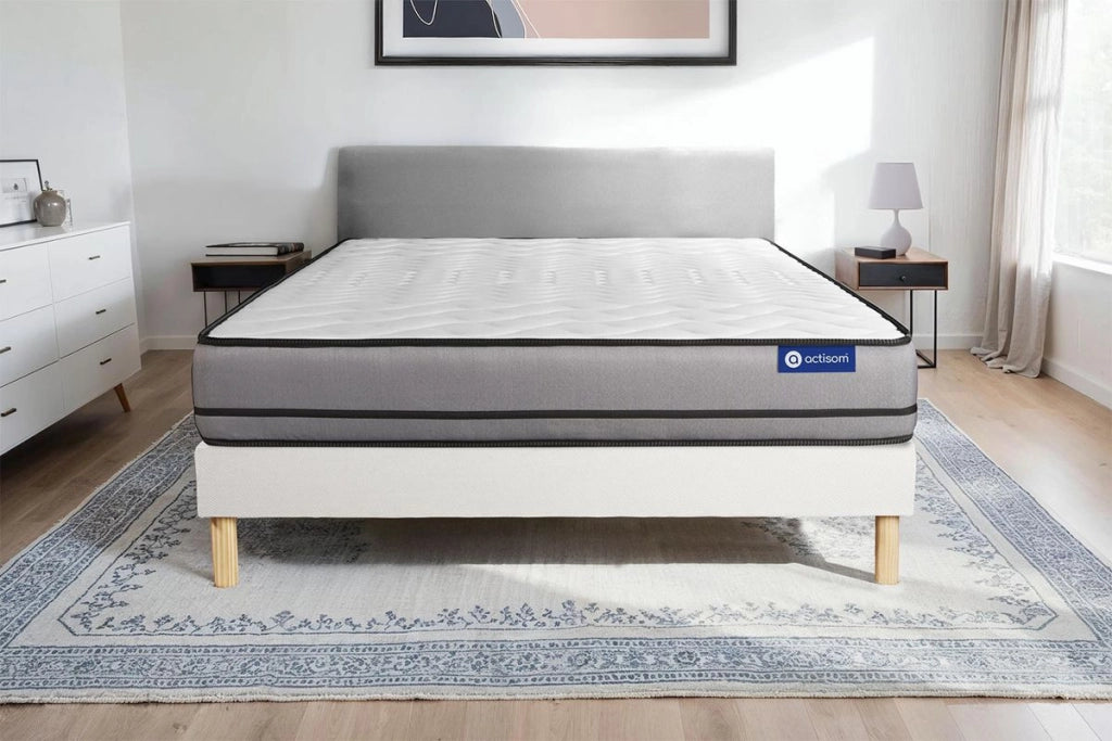Kit rete e materasso matrimoniale Actimemo night 140x210cm - Spessore : 20cm- memory foam- molto rigido