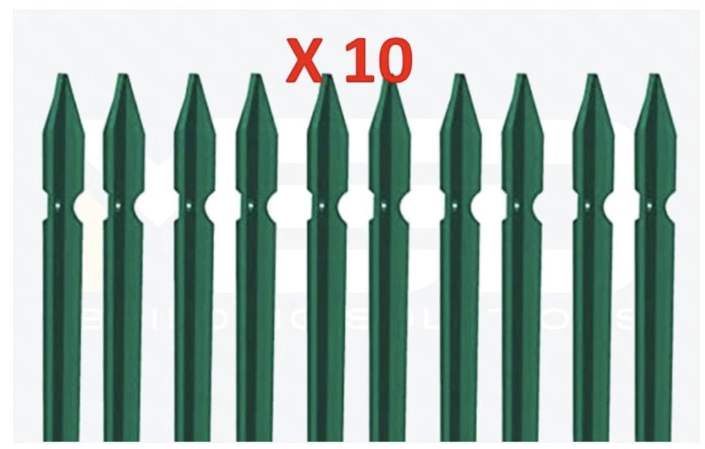 10PZ PALETTO PER RECINZIONE CM 150 MM 30X30X3,0 CODICE 1074154: