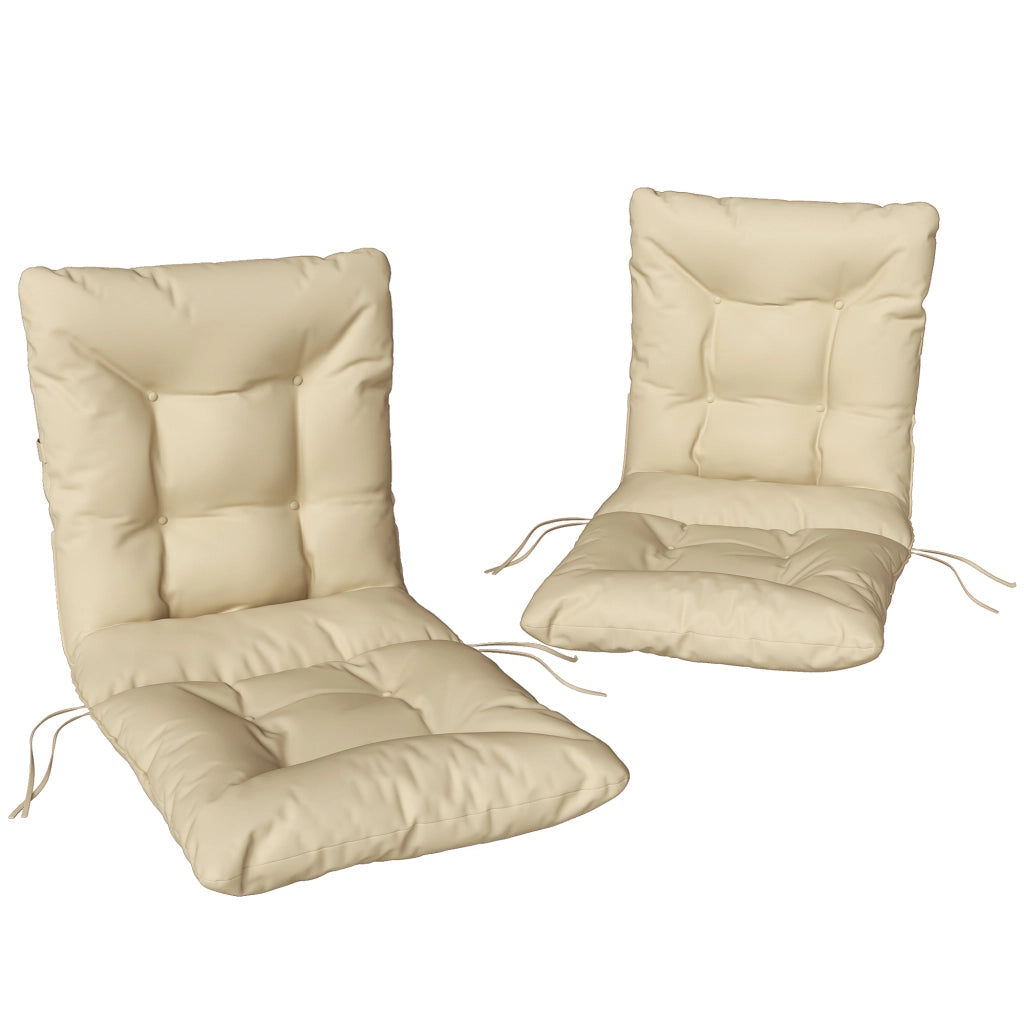 Cuscino per seduta esterna con schienale ¨C Minimal ¨C Beige