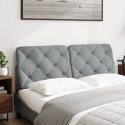 Cuscino Testiera Grigio Chiaro 120 cm in Tessuto 4019212