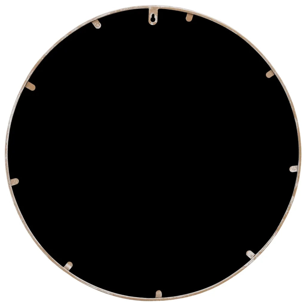 Specchio Sabbia 60x2,5 cm Rotondo in Ferro per Uso Interno 3093541