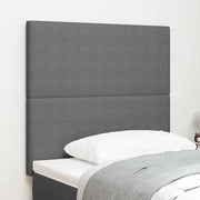 Testiera Grigio chiaro 80 cm Tessuto in Cords 3337712