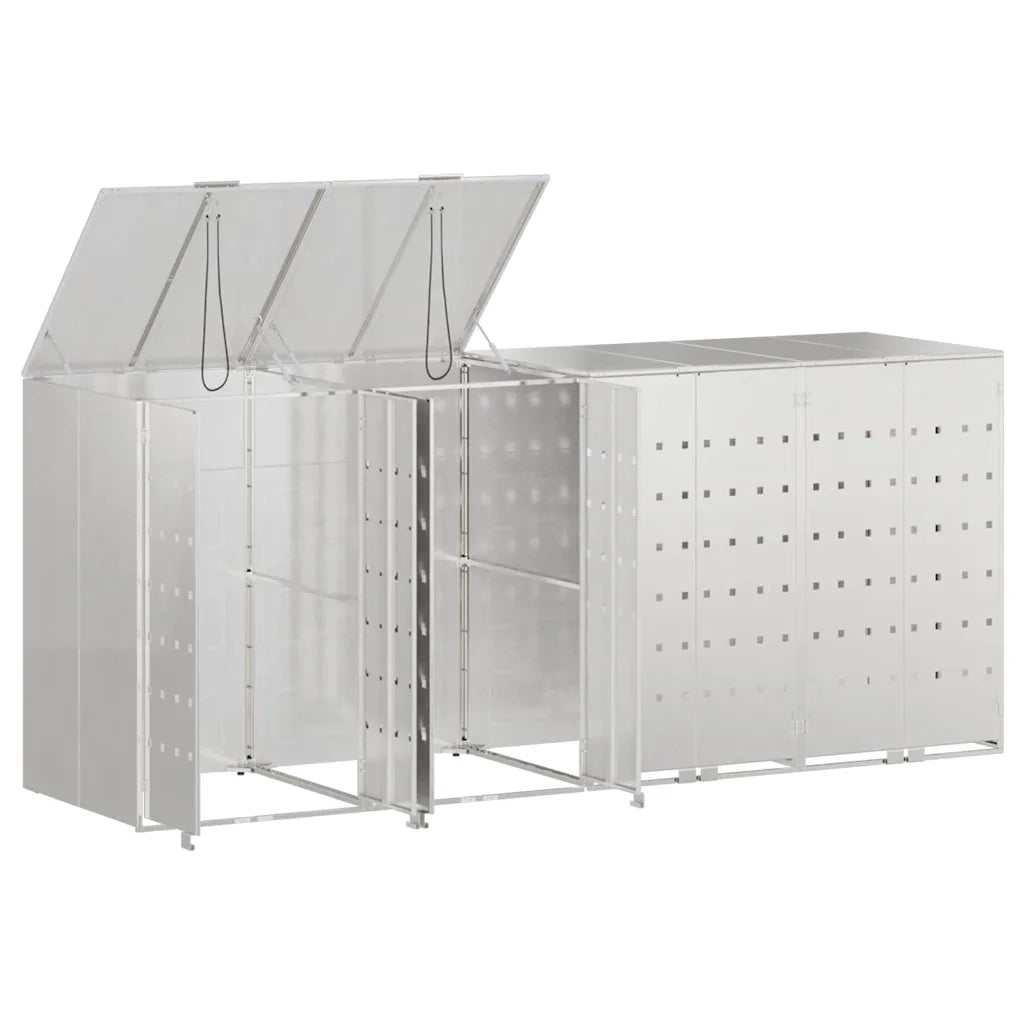 Contenitore per Rifiuti per 3 Bidoni 340 x 77.5 x 115.5 cm 3394790