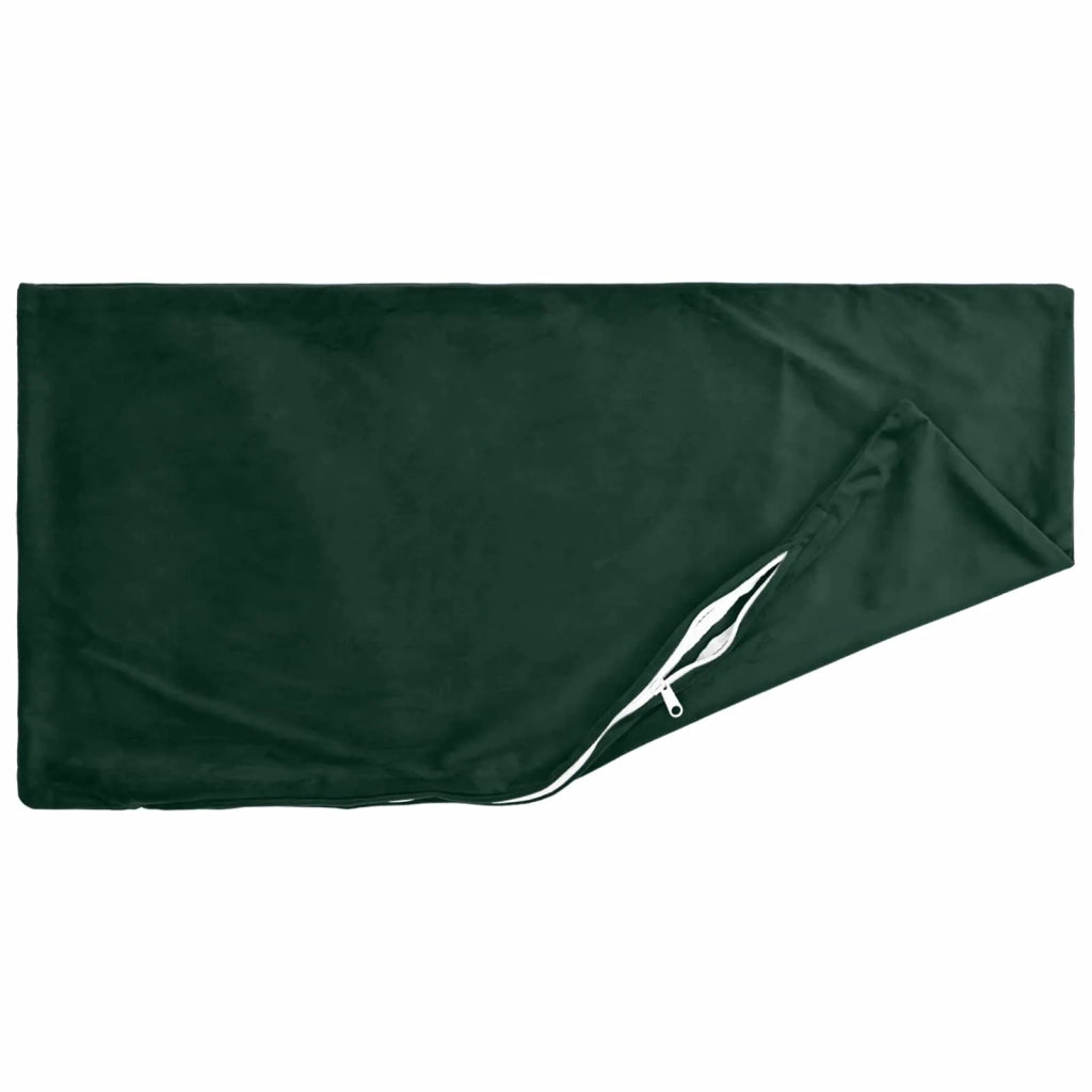 Federa 2 pcs HEERLEN Verde Scuro 40 x 70 cm Velluto 909477