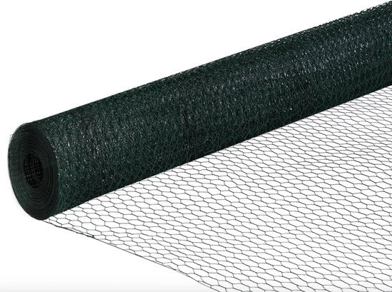 Gas perimetrale in polietilene flessibile 1 x 25 m - recinzione per animali e giardino
