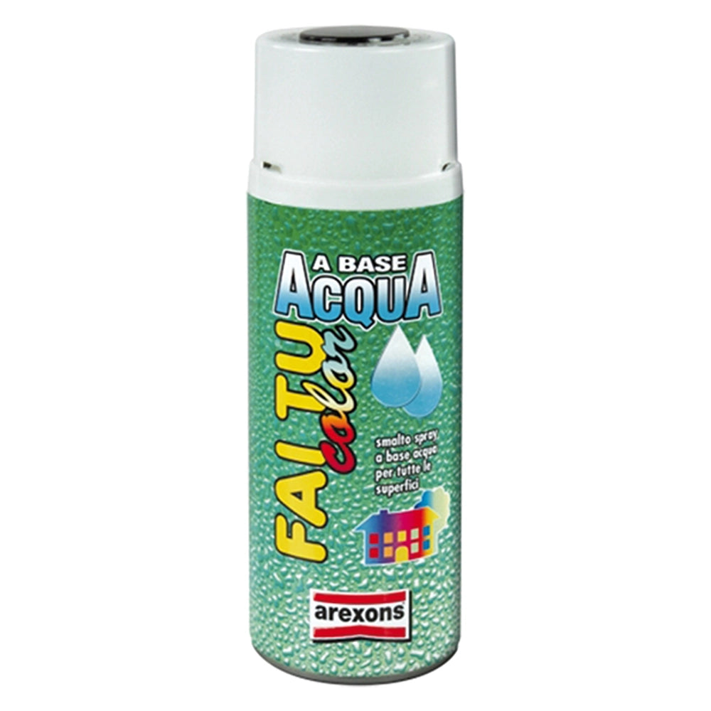 SMALTO SPRAY A BASE ACQUA ml. 400 - nero lucido  - AREXONS