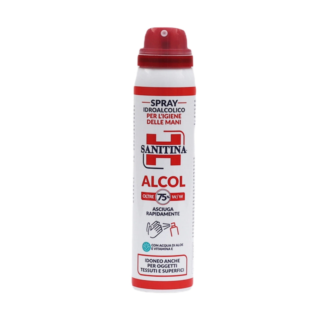SANITINA SPRAY MANI 100ML CON ALCOOL 75%