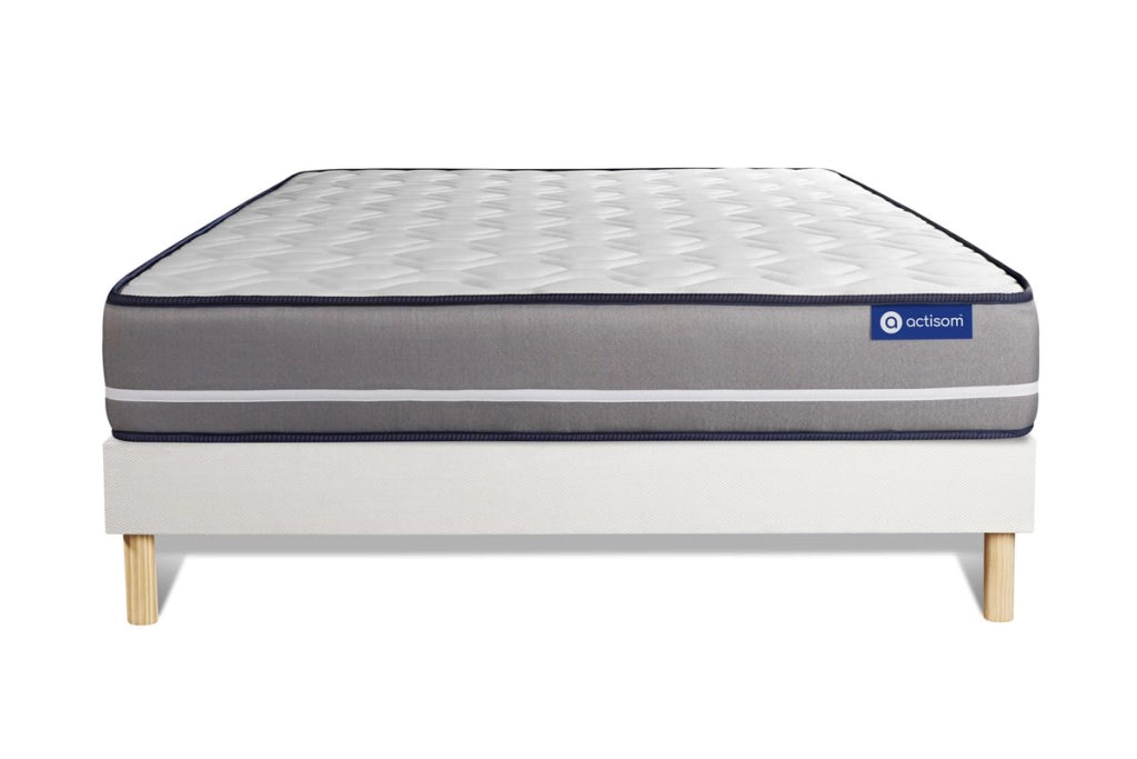 Kit rete e materasso matrimoniale Actimemo pur 150x190cm - Spessore : 20cm- memory foam - rigido