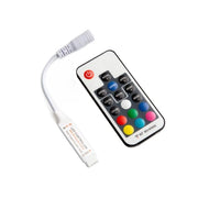 Controller RF per strisce LED RGB 72W 17 tasti Ecolight
