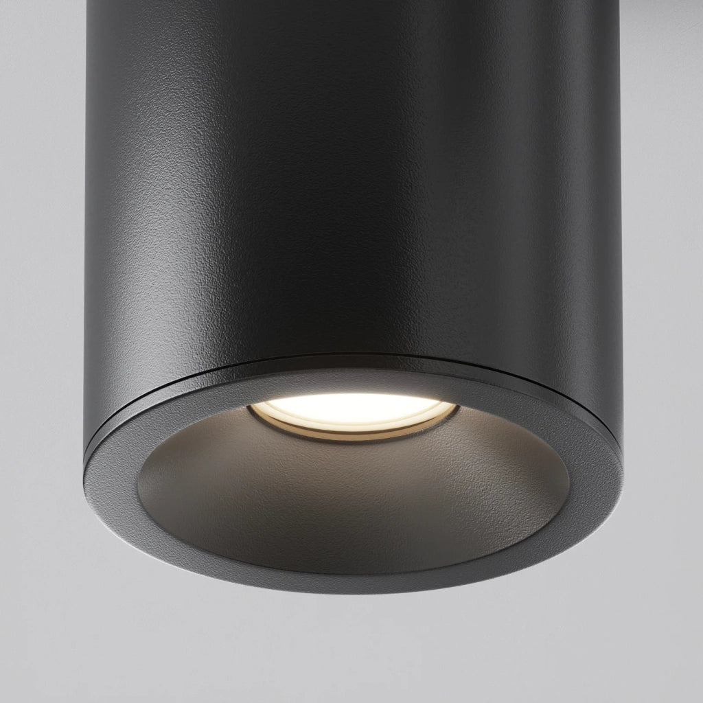 Maytoni lampada da soffitto Zoom 1 luce GU10 nero metallo