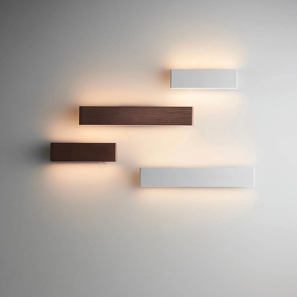 Applique LED rettangolare bianca opaca 6W Endon Bodhi