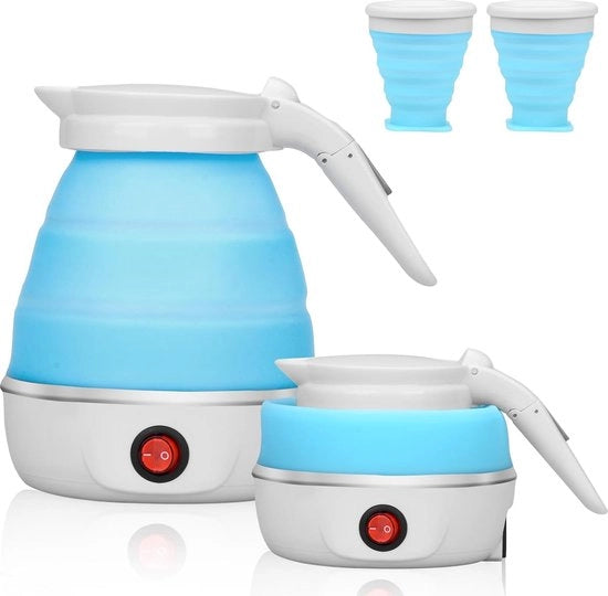Caldiello Portatile - Caddy per Acqua - Mini Caddy per Acqua - Opzionabile - Blu Chiaro