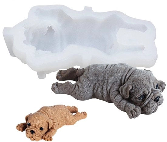 Forma 3D di gomma silicona per animali - Modulo per decorare torte - Forma per confezionare cioccolato - Antiscorrosione - Forma manuale - Ecocompatibile - Forma per torte