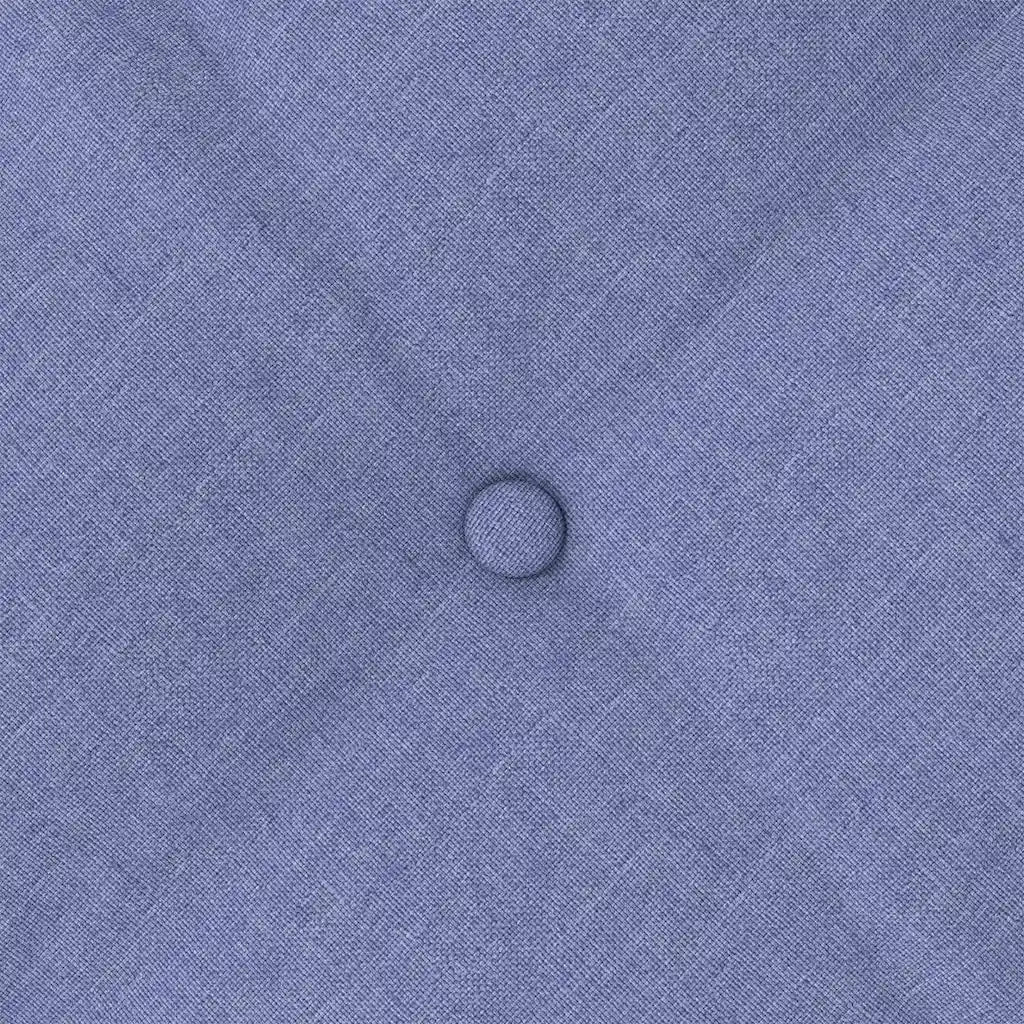 Cuscino per Schiena Blu jeans 100 x 19 x 50 cm Tessuto 42014758