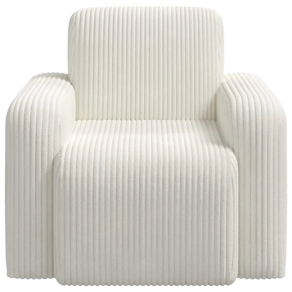 Poltrona Crema corduroy 42042442
