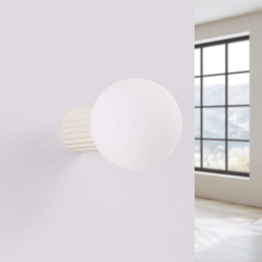 Lampada da parete HALO beige IP44