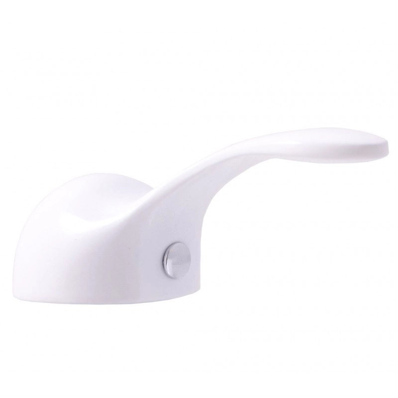 LABE miscelatore vasca a parete in ottone cromato bianco