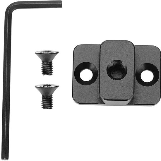 Supporto per Telefono in Alluminio - Pannello di Montaggio Esterno - Estensione Multifunzionale - Supporto per Monitor - Adatto per Ronin S - Supporto Stabile per la Fotocamera - Supporto per Montaggio della Camera