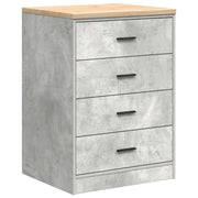 Armadietto da Garage Grigio cemento 60x51x85 cm CFW1112489