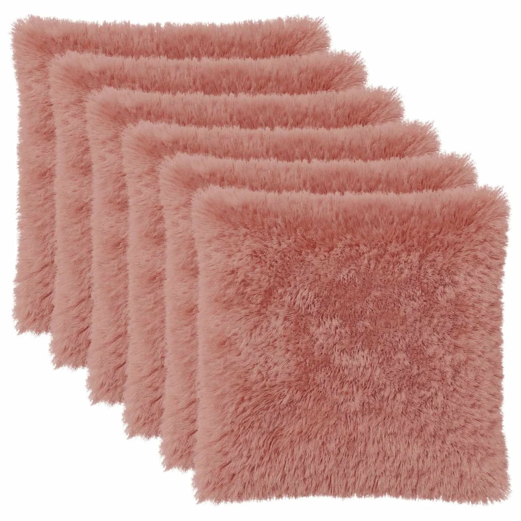 Federa 6 pcs HEERLEN Rosa 65 x 65 cm Fleece PV 913082